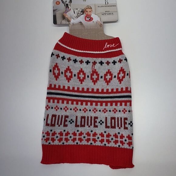 NEW WLLEN DEGENERES PET APPAREL S - Picture 1 of 7